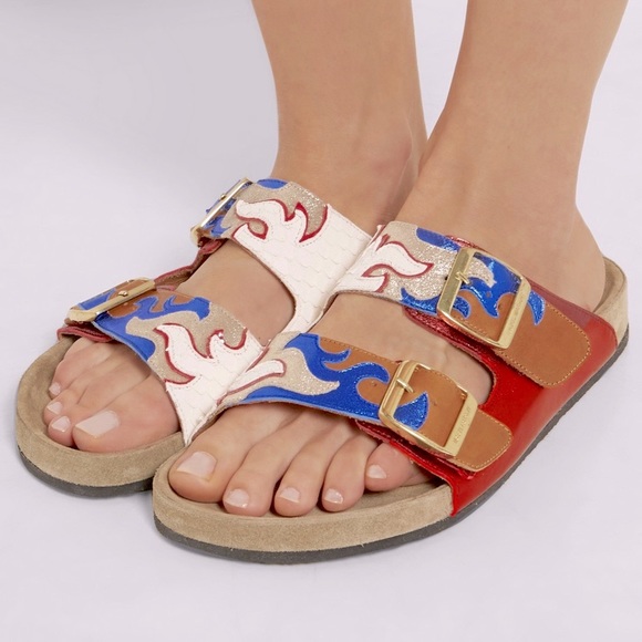 Isabel Marant Étoile Gail Appliquéd Leather Sandals 39 - Picture 8 of 8